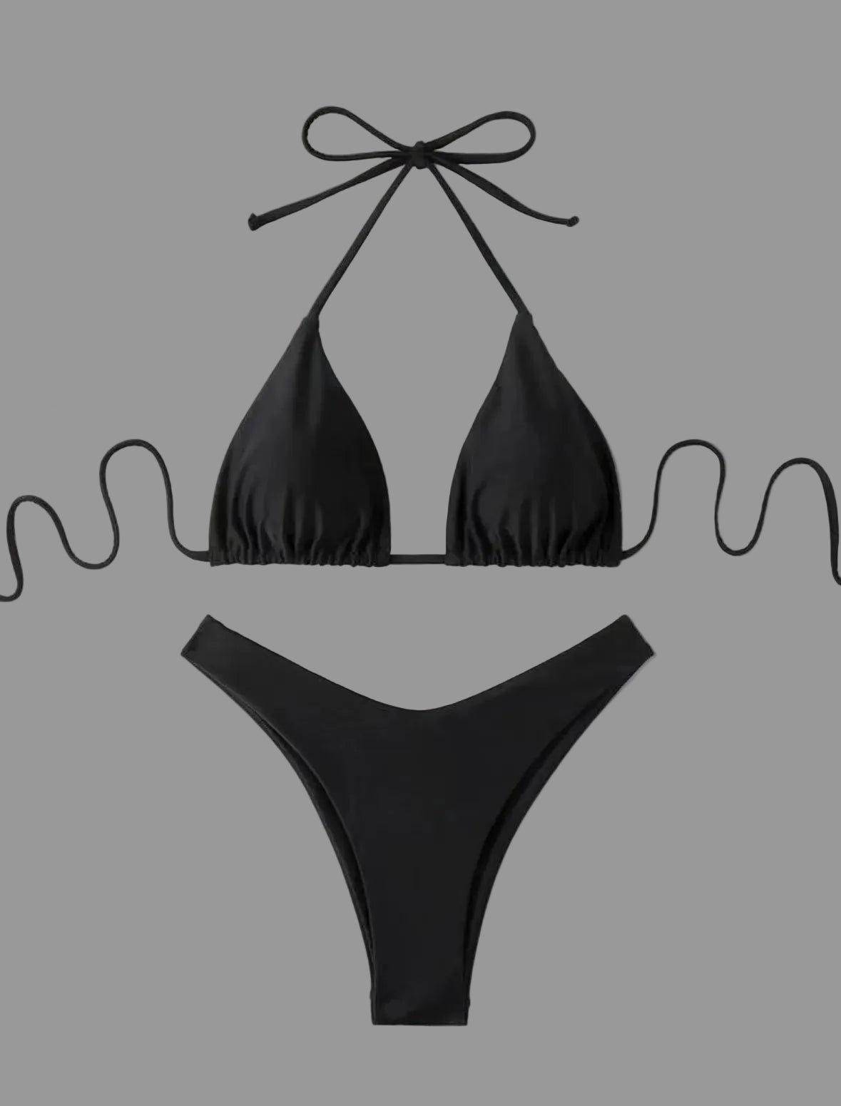 Noir Bikini Set